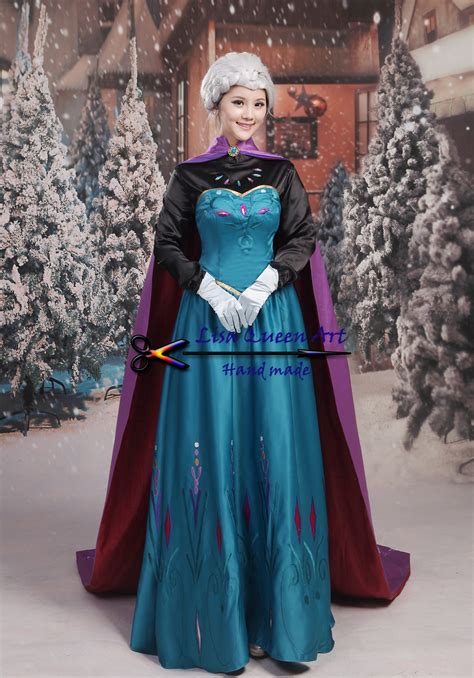 queen elsa frozen dress